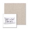 Picture of Ritsy Sand | Set of 2 | 10" X 24" Sunbrella Outdoor Throw Pillows with Premium Inserts