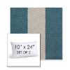 Picture of Rothko Curacao | Set of 2 | 10" X 24" Sunbrella Outdoor Throw Pillows with Premium Inserts
