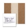 Picture of Rothko Latte | Set of 2 | 10" X 24" Sunbrella Outdoor Throw Pillows with Premium Inserts