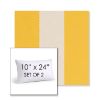 Picture of Rothko Lemonade | Set of 2 | 10" X 24" Sunbrella Outdoor Throw Pillows with Premium Inserts