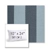 Picture of Rothko Oceanfront | Set of 2 | 10" X 24" Sunbrella Outdoor Throw Pillows with Premium Inserts
