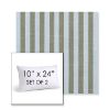 Picture of Sail Away Aloe | Set of 2 | 10" X 24" Sunbrella Outdoor Throw Pillows with Premium Inserts