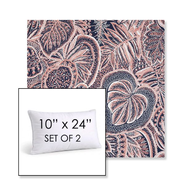 Picture of Sensibility Splendor | Set of 2 | 10" X 24" Sunbrella Outdoor Throw Pillows with Premium Inserts