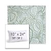 Picture of Sensibility Spring | Set of 2 | 10" X 24" Sunbrella Outdoor Throw Pillows with Premium Inserts