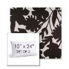 Picture of Sonny Flower Power | Set of 2 | 10" X 24" Sunbrella Outdoor Throw Pillows with Premium Inserts