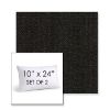 Picture of Source Coal | Set of 2 | 10" X 24" Sunbrella Outdoor Throw Pillows with Premium Inserts
