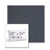 Picture of Switch Denim | Set of 2 | 10" X 24" Sunbrella Outdoor Throw Pillows with Premium Inserts