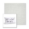Picture of Switch Snow | Set of 2 | 10" X 24" Sunbrella Outdoor Throw Pillows with Premium Inserts