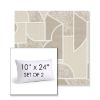 Picture of Territory Alum | Set of 2 | 10" X 24" Sunbrella Outdoor Throw Pillows with Premium Inserts