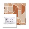 Picture of Territory Turmeric | Set of 2 | 10" X 24" Sunbrella Outdoor Throw Pillows with Premium Inserts