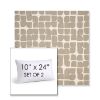 Picture of Toggle Driftwood | Set of 2 | 10" X 24" Sunbrella Outdoor Throw Pillows with Premium Inserts