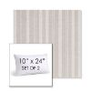 Picture of Tranquil Linen | Set of 2 | 10" X 24" Sunbrella Outdoor Throw Pillows with Premium Inserts