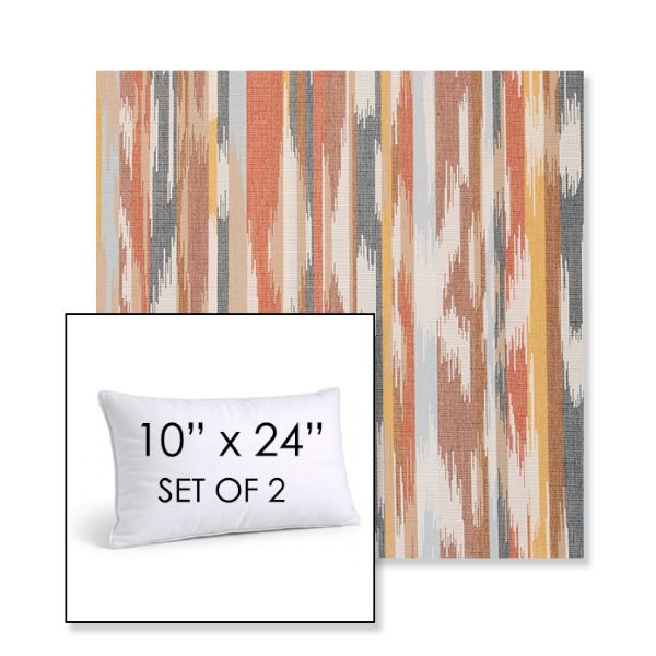 Picture of Transformation Canyon | Set of 2 | 10" X 24" Sunbrella Outdoor Throw Pillows with Premium Inserts