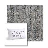 Picture of Tundra Atlantis | Set of 2 | 10" X 24" Sunbrella Outdoor Throw Pillows with Premium Inserts
