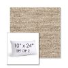 Picture of Tundra Rye | Set of 2 | 10" X 24" Sunbrella Outdoor Throw Pillows with Premium Inserts