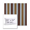 Picture of Varsity Cabernet Cloud | Set of 2 | 10" X 24" Sunbrella Outdoor Throw Pillows with Premium Inserts
