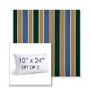 Picture of Varsity Country Club | Set of 2 | 10" X 24" Sunbrella Outdoor Throw Pillows with Premium Inserts