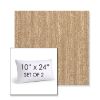 Picture of Vista Sand | Set of 2 | 10" X 24" Sunbrella Outdoor Throw Pillows with Premium Inserts