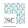 Picture of Voyage Breeze | Set of 2 | 10" X 24" Sunbrella Outdoor Throw Pillows with Premium Inserts