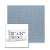 Picture of Willa Chambray | Set of 2 | 10" X 24" Sunbrella Outdoor Throw Pillows with Premium Inserts