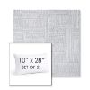 Picture of Boro Elegance | Set of 2 | 10" X 28" Sunbrella Outdoor Throw Pillows with Premium Inserts