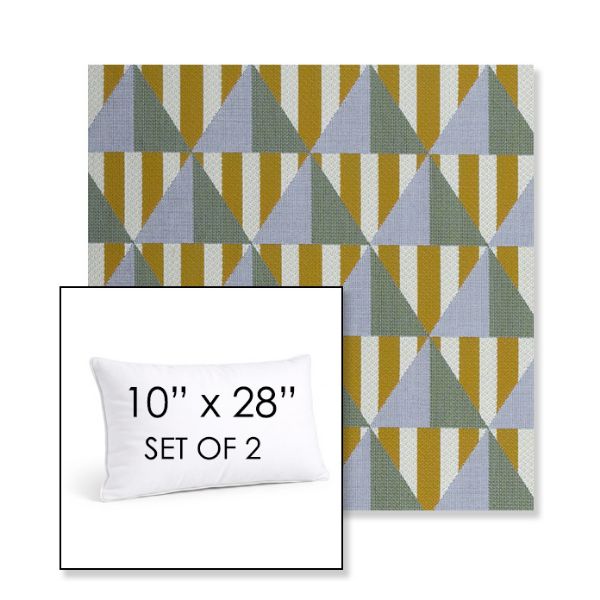 Picture of Buoy Key West | Set of 2 | 10" X 28" Sunbrella Outdoor Throw Pillows with Premium Inserts