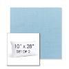 Picture of Canvas Air Blue | Set of 2 | 10" X 28" Sunbrella Outdoor Throw Pillows with Premium Inserts