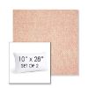 Picture of Chartres Rose | Set of 2 | 10" X 28" Sunbrella Outdoor Throw Pillows with Premium Inserts