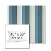 Picture of Gateway Coast | Set of 2 | 10" X 28" Sunbrella Outdoor Throw Pillows with Premium Inserts