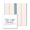 Picture of Revival Lake | Set of 2 | 10" X 28" Sunbrella Outdoor Throw Pillows with Premium Inserts