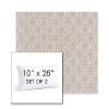 Picture of Solve Linen | Set of 2 | 10" X 28" Sunbrella Outdoor Throw Pillows with Premium Inserts