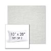 Picture of Switch Snow | Set of 2 | 10" X 28" Sunbrella Outdoor Throw Pillows with Premium Inserts