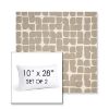 Picture of Toggle Driftwood | Set of 2 | 10" X 28" Sunbrella Outdoor Throw Pillows with Premium Inserts