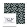 Picture of Hoopla Plume | Set of 2 | 10" X 30" Sunbrella Outdoor Throw Pillows with Premium Inserts