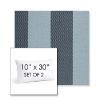 Picture of Rothko Oceanfront | Set of 2 | 10" X 30" Sunbrella Outdoor Throw Pillows with Premium Inserts