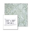 Picture of Sensibility Spring | Set of 2 | 10" X 30" Sunbrella Outdoor Throw Pillows with Premium Inserts