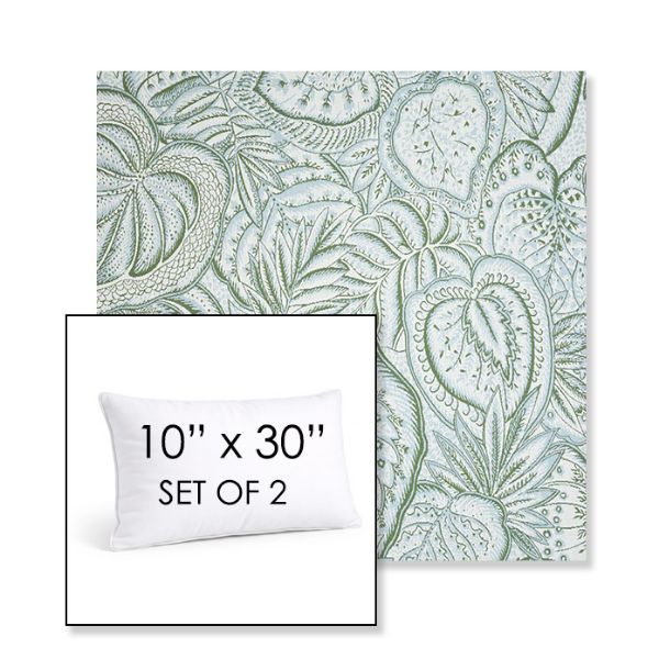 Picture of Sensibility Spring | Set of 2 | 10" X 30" Sunbrella Outdoor Throw Pillows with Premium Inserts