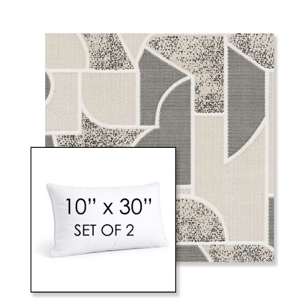 Picture of Territory Tin | Set of 2 | 10" X 30" Sunbrella Outdoor Throw Pillows with Premium Inserts