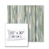 Picture of Transformation Moss | Set of 2 | 10" X 30" Sunbrella Outdoor Throw Pillows with Premium Inserts