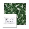 Picture of Tropics Jungle | Set of 2 | 10" X 30" Sunbrella Outdoor Throw Pillows with Premium Inserts