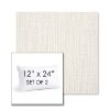 Picture of Adena Canvas | Set of 2 | 12" X 24" Sunbrella Outdoor Throw Pillows with Premium Inserts