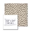 Picture of Agra Pebble | Set of 2 | 12" X 24" Sunbrella Outdoor Throw Pillows with Premium Inserts