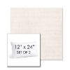 Picture of Ambrose Linen | Set of 2 | 12" X 24" Sunbrella Outdoor Throw Pillows with Premium Inserts
