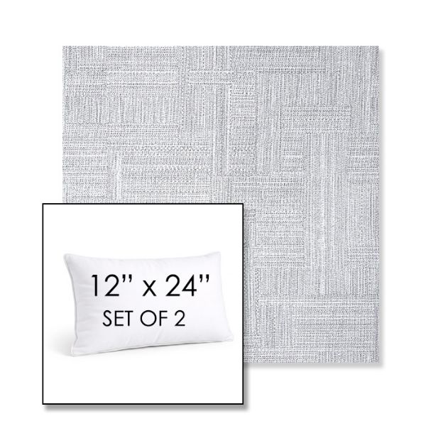 Picture of Boro Elegance | Set of 2 | 12" X 24" Sunbrella Outdoor Throw Pillows with Premium Inserts