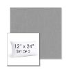 Picture of Canvas Lead Chine | Set of 2 | 12" X 24" Sunbrella Outdoor Throw Pillows with Premium Inserts