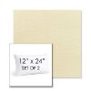 Picture of Canvas Vellum | Set of 2 | 12" X 24" Sunbrella Outdoor Throw Pillows with Premium Inserts