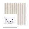 Picture of Costa Driftwood | Set of 2 | 12" X 24" Sunbrella Outdoor Throw Pillows with Premium Inserts