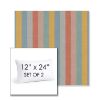 Picture of Entice Sunrise | Set of 2 | 12" X 24" Sunbrella Outdoor Throw Pillows with Premium Inserts