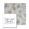 Picture of Etta Vapor | Set of 2 | 12" X 24" Sunbrella Outdoor Throw Pillows with Premium Inserts