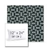 Picture of Hoopla Plume | Set of 2 | 12" X 24" Sunbrella Outdoor Throw Pillows with Premium Inserts